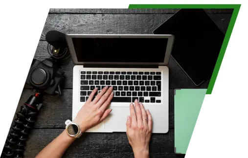 Computador com interface da plataforma